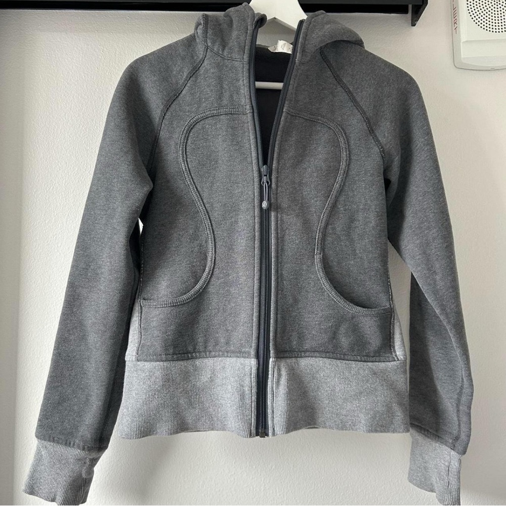 Lululemon Athletica Charcoal Kids Jacket